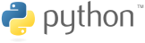 Python logo and wordmark 1