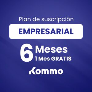 Plan Empresarial 06 meses + 1 mes gratis